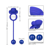 Silicone Rechargeable Dual Rockin' Rim Enhancer